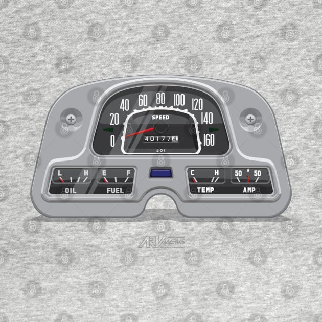 LAND CRUISER FJ40 series Instrument Panel by ARVwerks